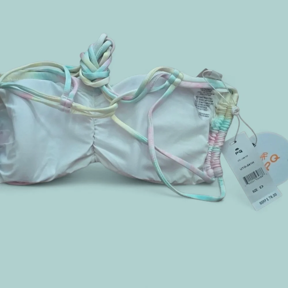 PQ Tie-Dye Bikini Top